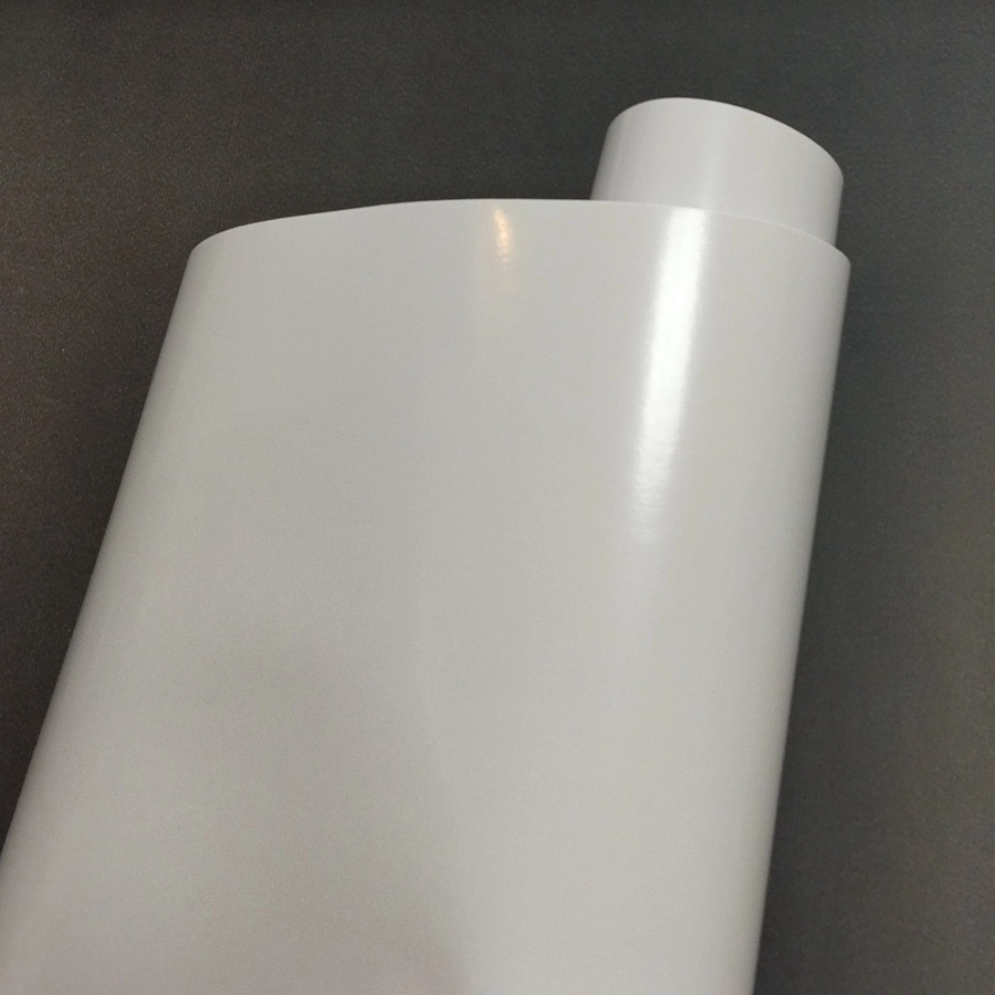 100mic Monomeric White Glossy PVC Vinyl Solvent Printable Self Adhesive Vinyl