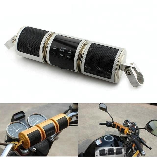 Hot Sale Waterproof Motorcycle Accesorios altavoz MP3 Player función Audio Mt487 Aoveise