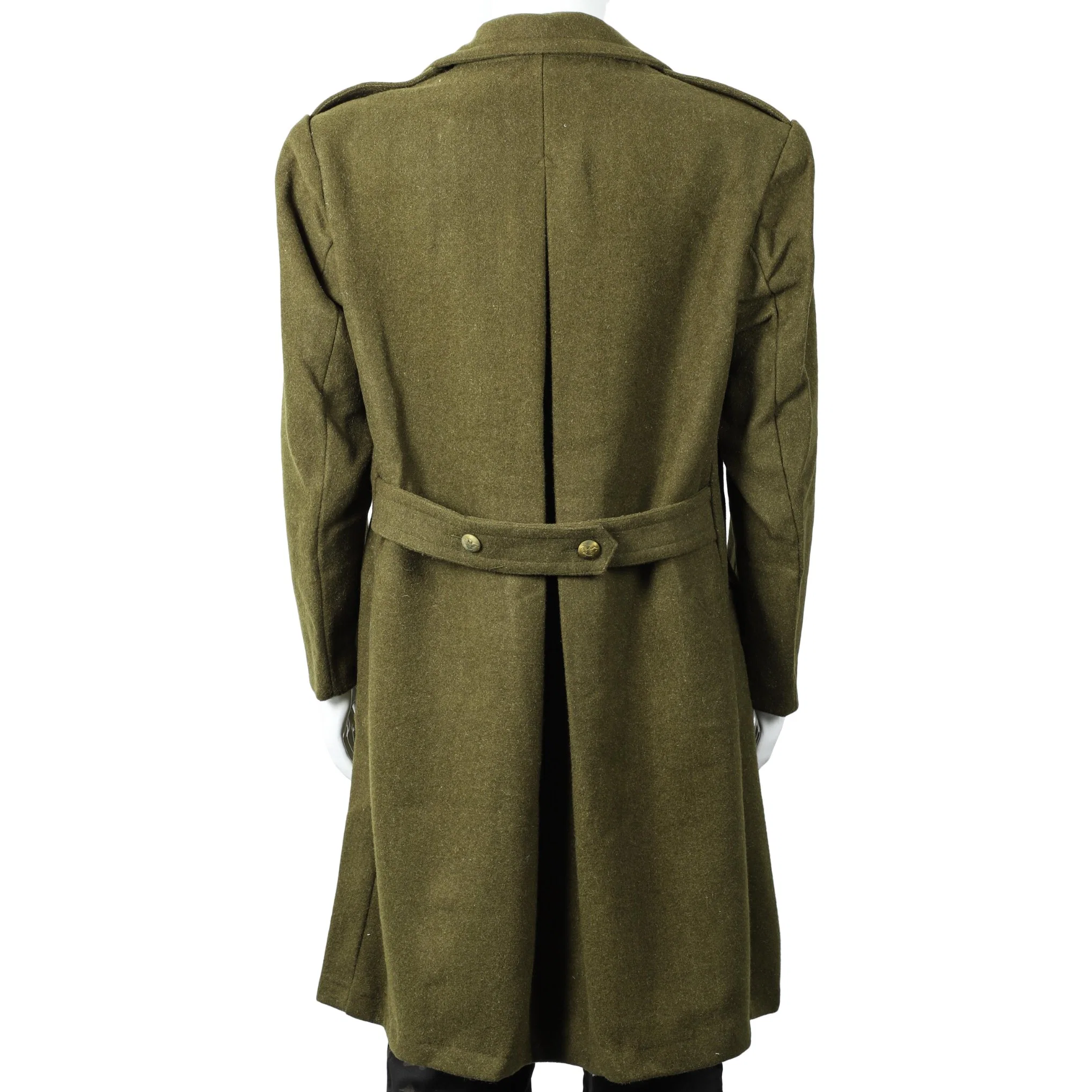 Autumn Fashion Men&prime; S Army Green Suede Coat