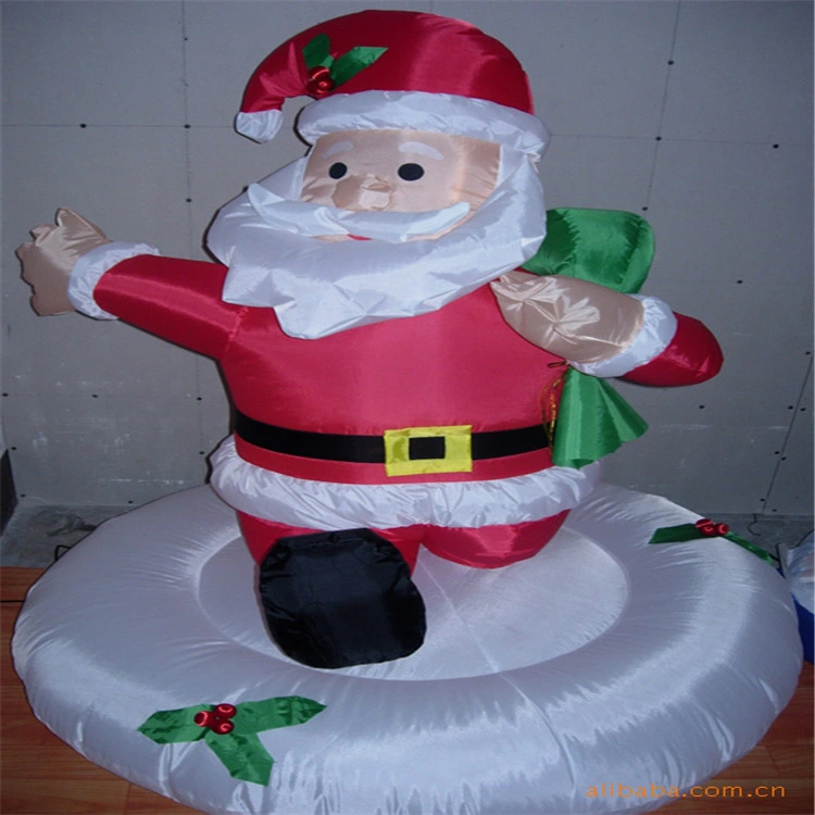 2023 Nuevo gigante de muñeco de nieve inflables decoración navideña de la publicidad exterior