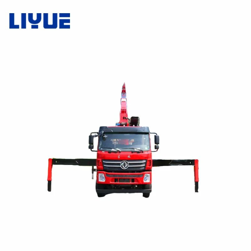 Lifting Capacity 16 Ton Dongfeng Truck Mounted Crane Hydraulic Boom