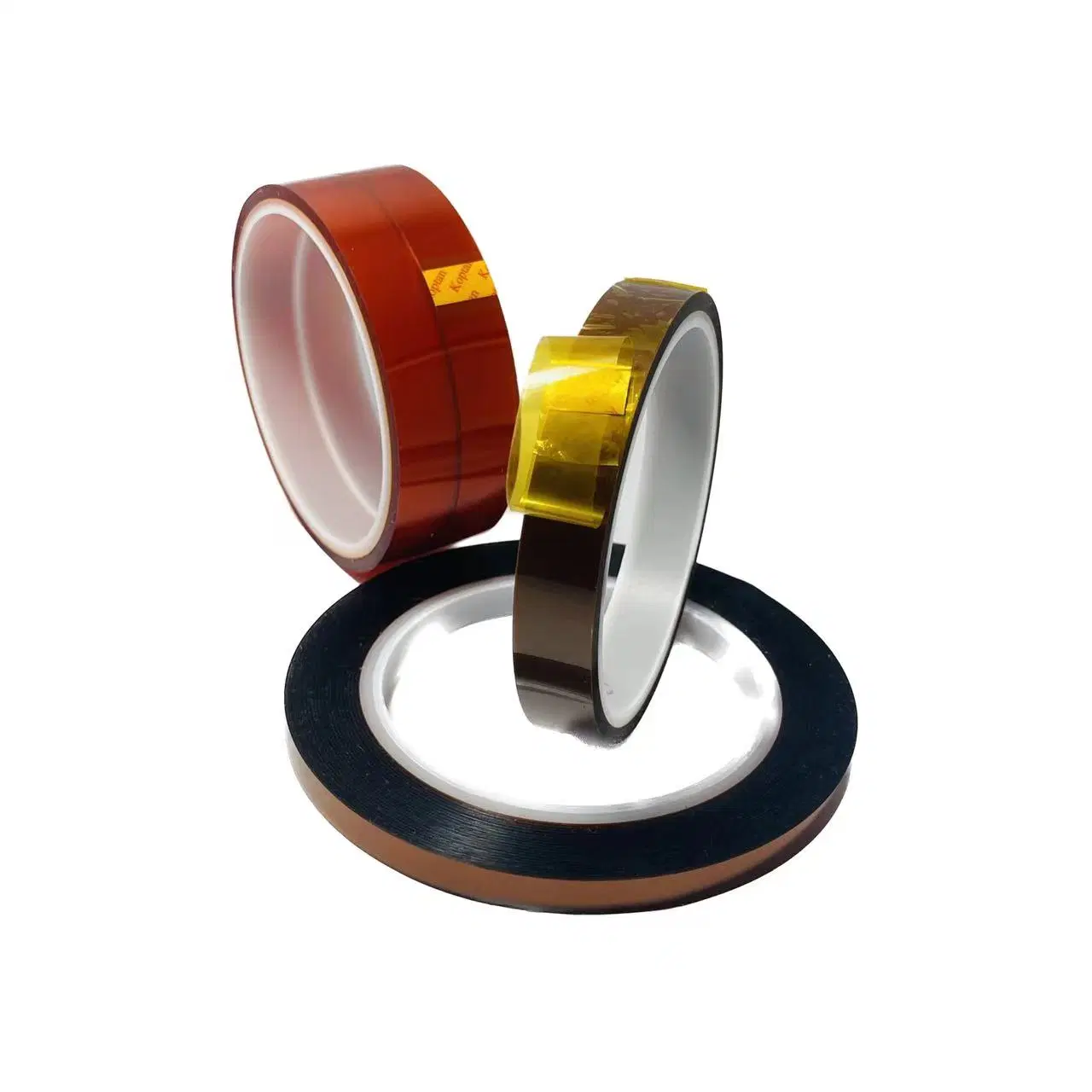 Microelectronics 0.045mm*33m Single Sided Adhesive Tape Battery Heat Resistant Polyimide Tape