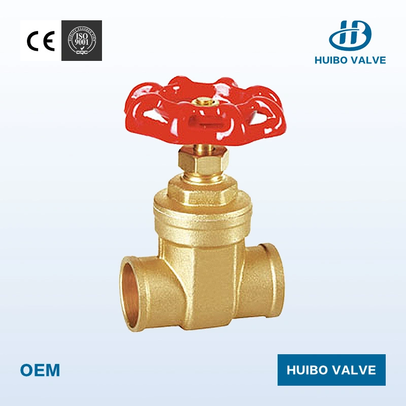 Forged Brass Gate Valve with Outside Screw Stem