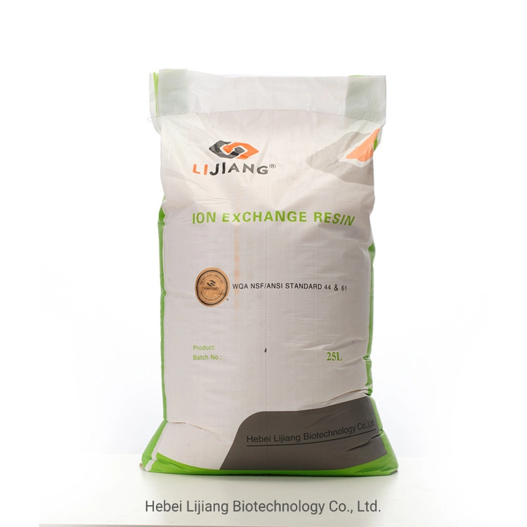 Liji Resin Brand D001 High quality/High cost performance Ion Exchange Resin