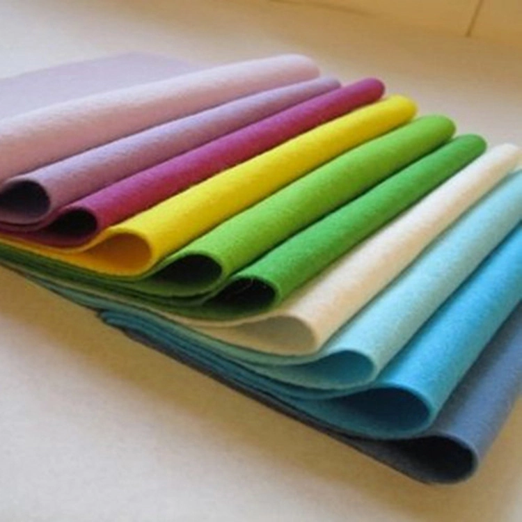 1mm 2mm 3mm Non Woven Needle-Pounched Pet Polyester Felt Roll for DIY Crafts