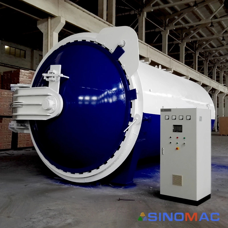 Sinomac 3000x6000mm verre horizontale autoclave de contrecollage (SN-BGF3060)