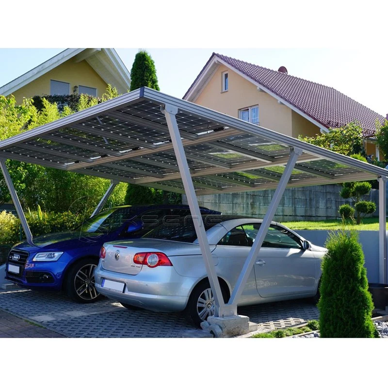 High Strength Solar Car Park Installed Structure Solar PV Carport Mounting Brackets System Solar Carport Structure