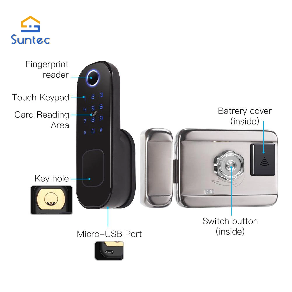 Smart Doorlock High quality/High cost performance  Tuya WiFi Safety Good Locks