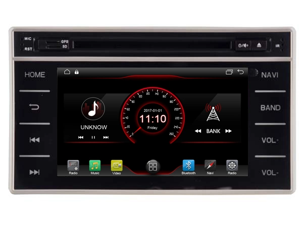 Witson Quad-Core Android 11 автомобиль DVD проигрыватель для Toyota Hilux 2015 2 Г ОЗУ 16 ГБ ПЗУ