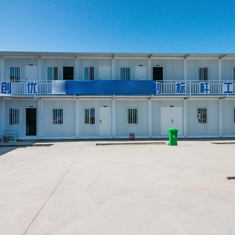 Factory Price Hotel Waterproof Prefabricated Office Building Steel Flat Pack Container House