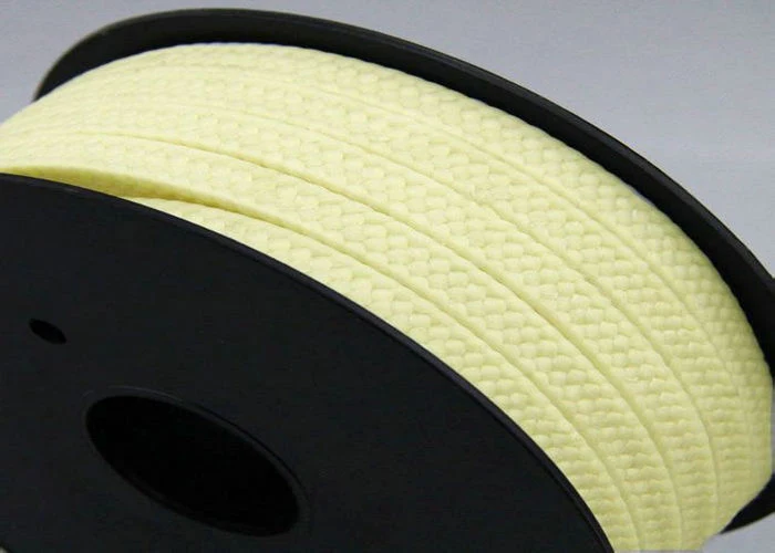 Набивка PTFE PTFE графит, упаковки из арамидного упаковки, Ramie Набивка PTFE уплотнение с белый, черный, желтый (3A3005)
