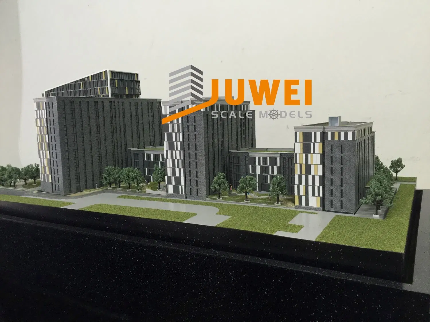 Custom Made Office Building Scale Model for Design (JW-77)