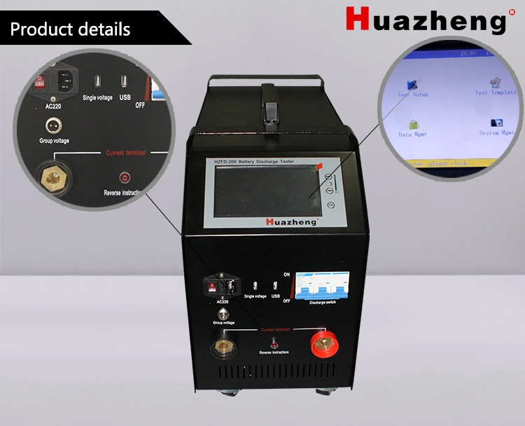 Battery Discharge/Charge/Regenerator/Online Monitoring Multifunction Battery Tester Instrument