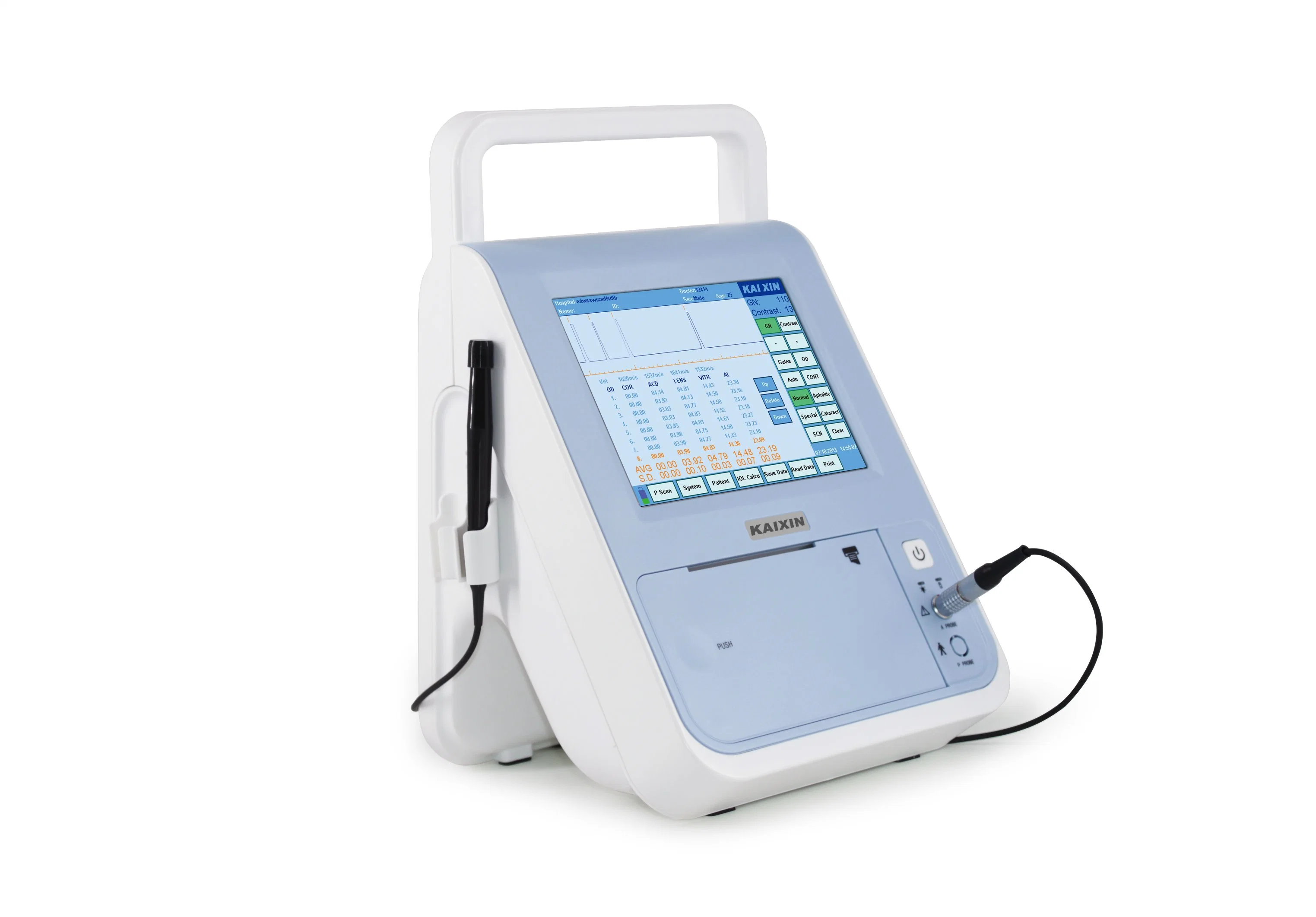 Functional Biometer & Pachymeter Eye Ultrasound Scanner Machine