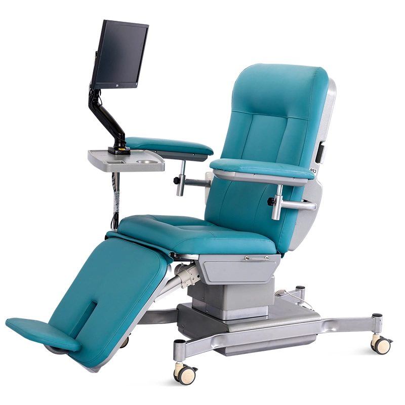 Hospital Electric Blood Collection Chair Patient Use Donation Dialysis Chair