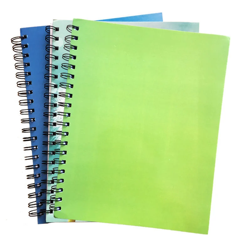 Wholesale/Supplier Soft Plastic PP Cover A4 Hardcover Spiral Notebook