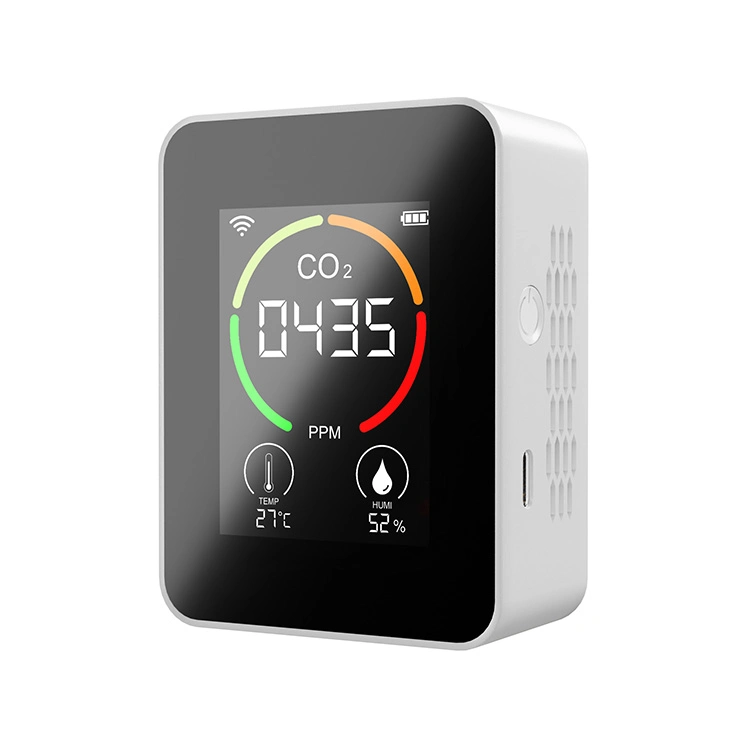 Professional Air Quality Meter 3 in 1 CO2 Meter Type-C Recharge Hot Selling Monitor De CO2