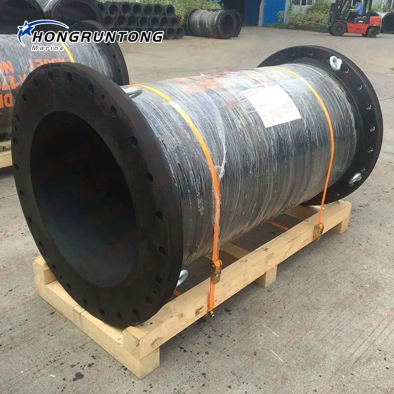 Marine Flexible Dredge Rubber Discharge Suction Armored Ceramic Hose for Dredger