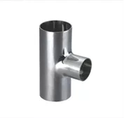 SUS304 Stainless Steel Butt-Welded Tee Y Shape Steel Tee Pipe Fittings