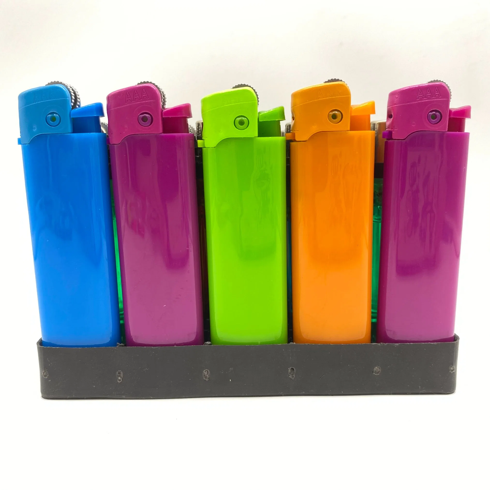 Original Factory Newest Refillable or Disposable Flint Match PE Label Lighter