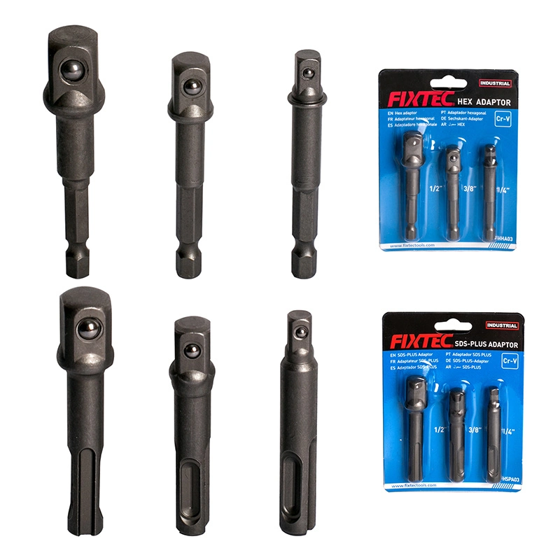 Fixtec 4pcs 1/2"Dr. Juego de vasos de impacto de tuerca de orejeta Protector de rueda motriz Juego de vasos de impacto profundo de pared fina