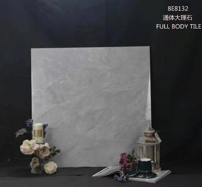 Porcelain and Ceramic Indoor Floor 80X800mm Light Gray Full Body Polished Glazed Tile