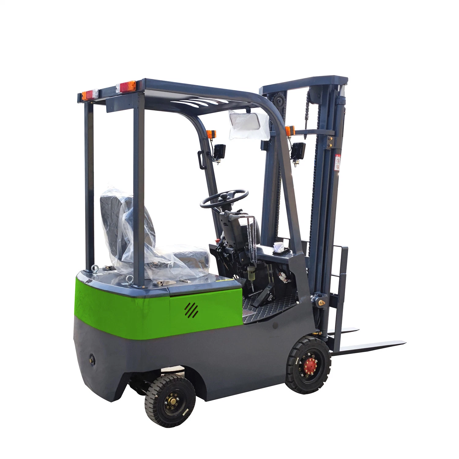 Chine 1tonne Portable Livraison Complète/Batterie Lithium-Ion/Compact Petit/Mini Chariot Élévateur Prix de Vente/Levage de Matériaux/Entrepôt/Électrique