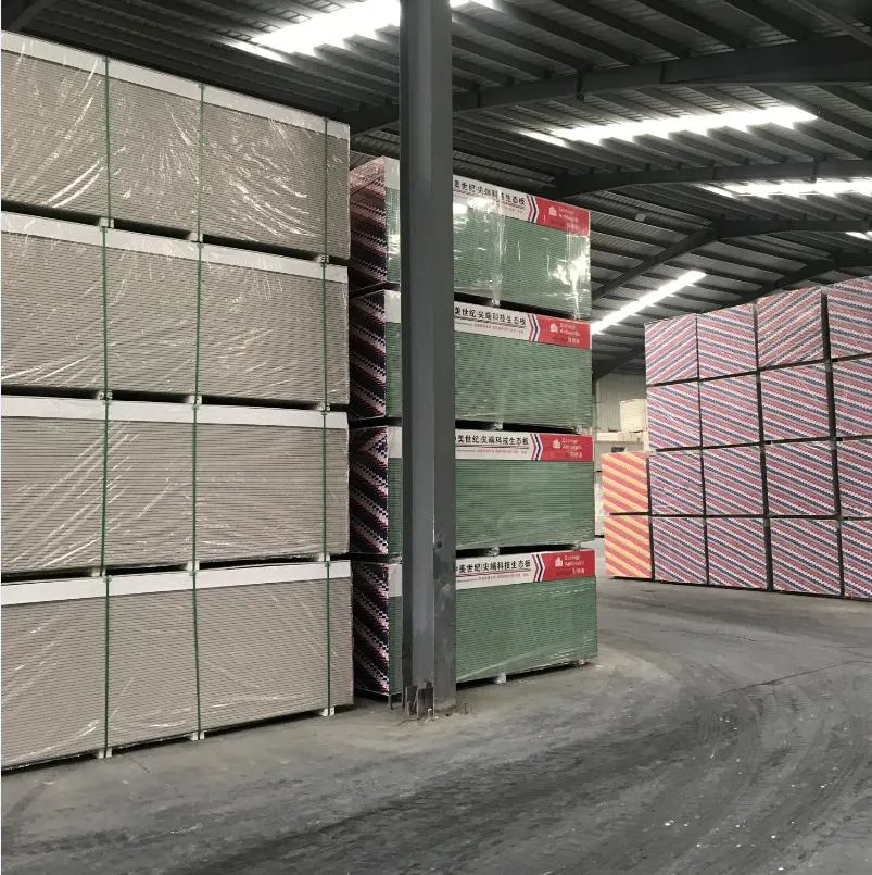 High quality/High cost performance  7.5-15mm Partition and Construction Use Standard Size Plaster Board Gypsum Board