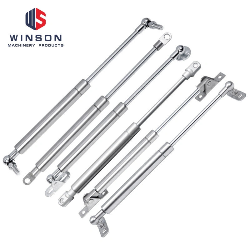 SS304 & SS316 Stainless Steel Gas Spring, Damper, Lifting Gas Struts for Food, Medical.