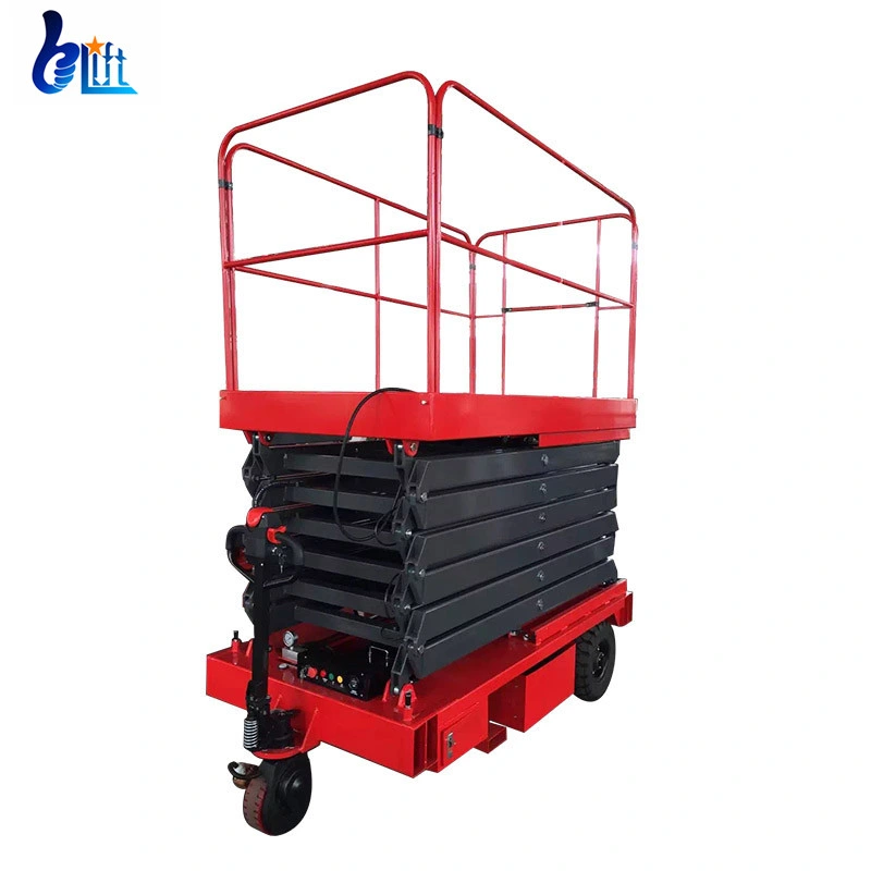 14m Electric Lifting Platform Hydraulic Mobile Scissor Lift