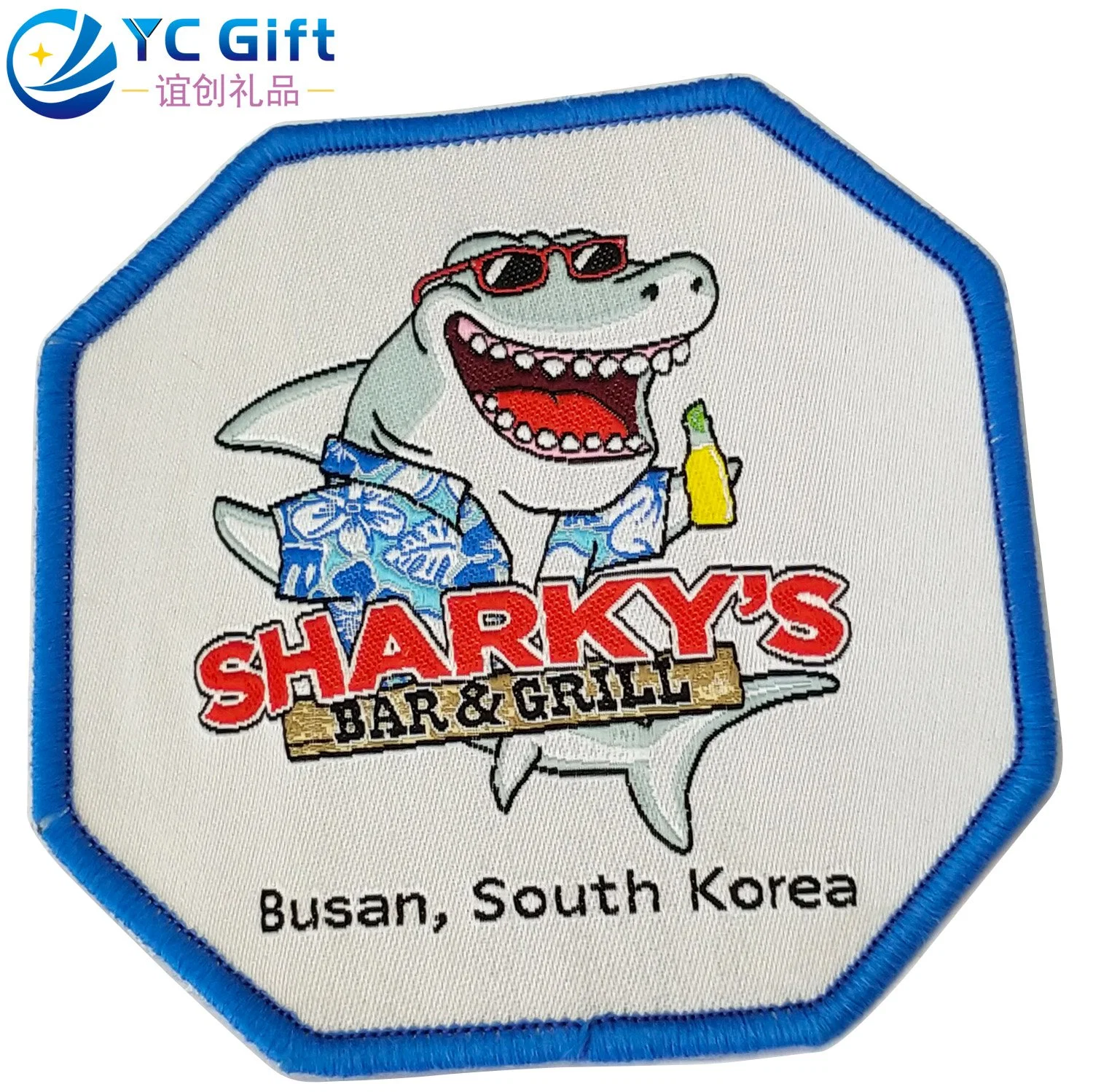 Wholesale/Supplier Custom Cartoon Bear Heat Transfer Iron on Garment Accessories Patches Supplies Eco-Friendly Embroidery Shoes Denim Clothing Label in China