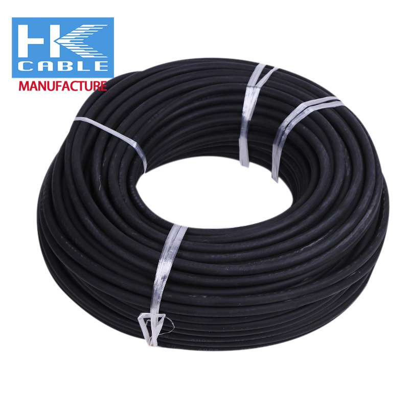 Electrical Welding Machine Welding Cable 30mm2 50mm2 95mm2 Rubber Black Jacket Copper Color Material Type Cores