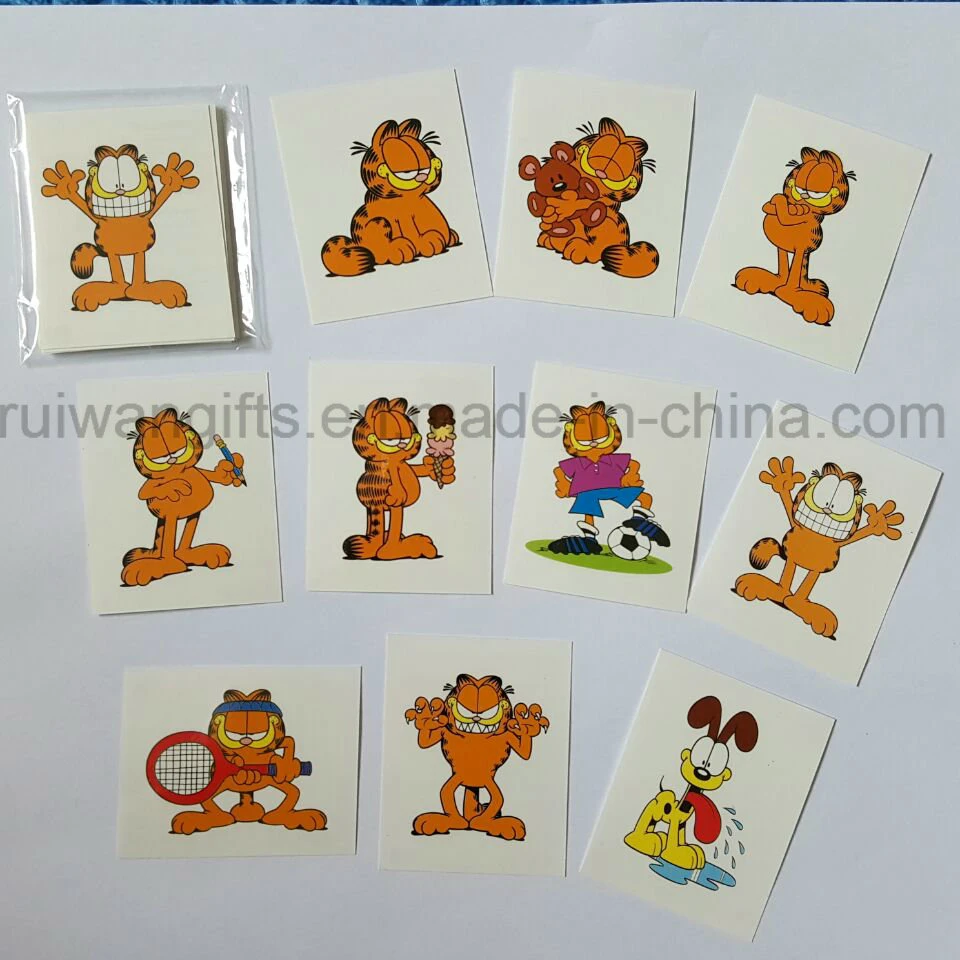 Cartoon Cute Design Temporary Tattoo for Kids, Tattoo Sticker