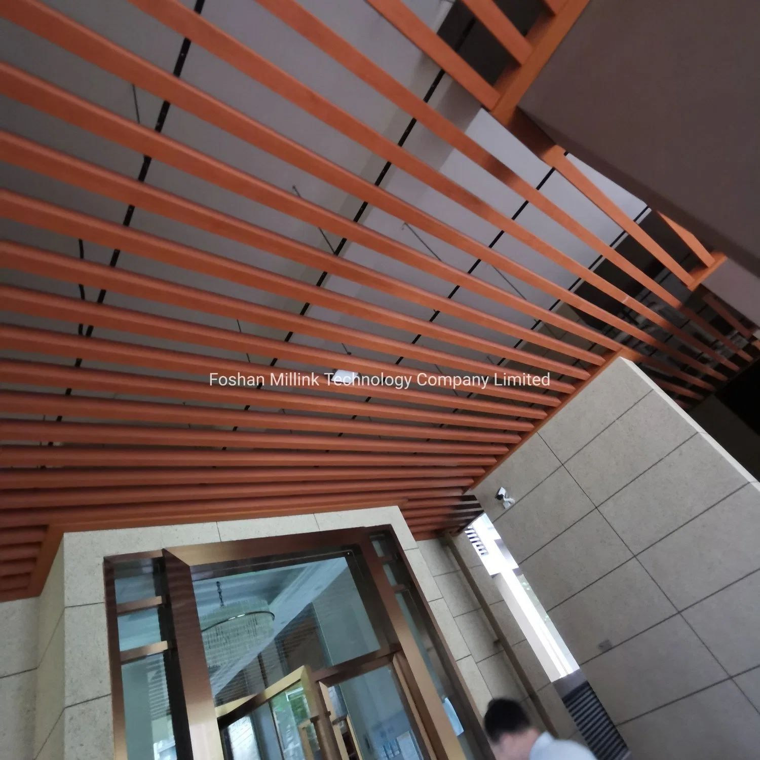 Easy-Installing Indoor WPC Wood Plastic Composite PVC Ceiling PVC Tube