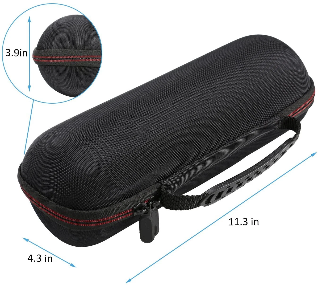 Portable Waterproof Travel Storage Hard EVA Case Zipper for Charge 3 Original Speaker