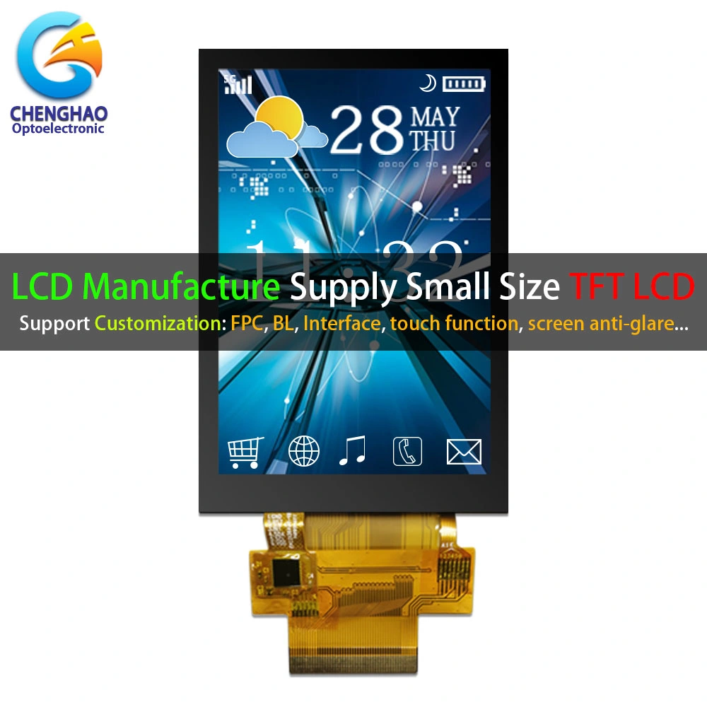 3.5" TFT LCD 320*480 Resolution Capacitive Touch Screen Display