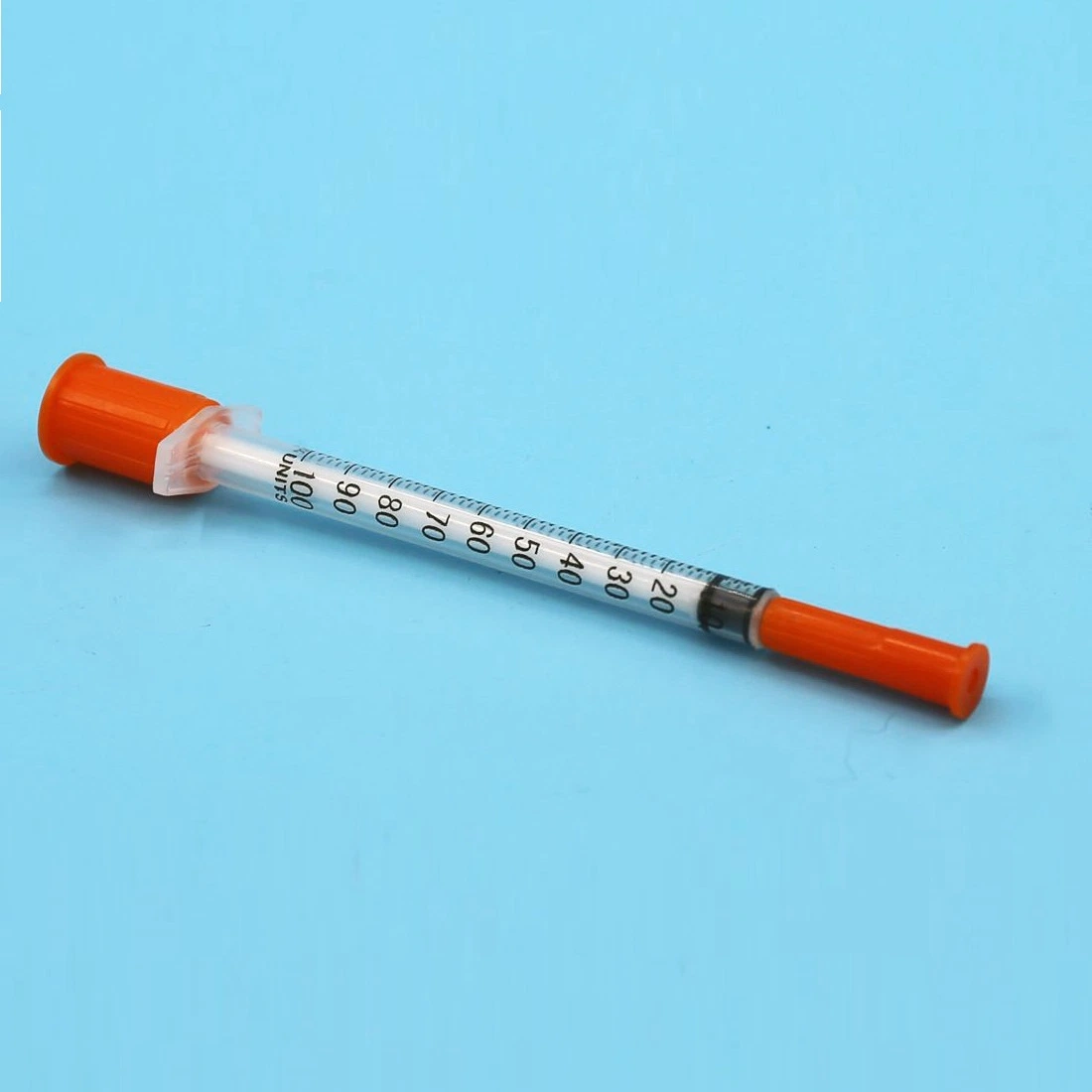 0.5ml 1ml 2ml Injection Disposable Safety Sterile Injection Plastic Medical Insulin Syringe