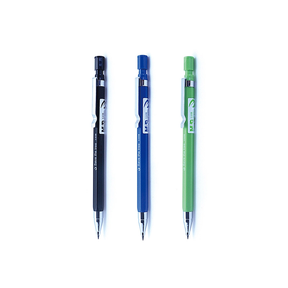 Plastic 2.0mm Automatic Mechanical Pencil for Draft Drawing, Shading