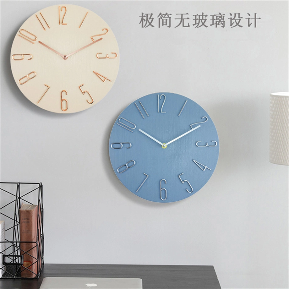 Hot Selling Hot Simple Mechanical Creative Nordic Clock Joy Silent Clock Wall