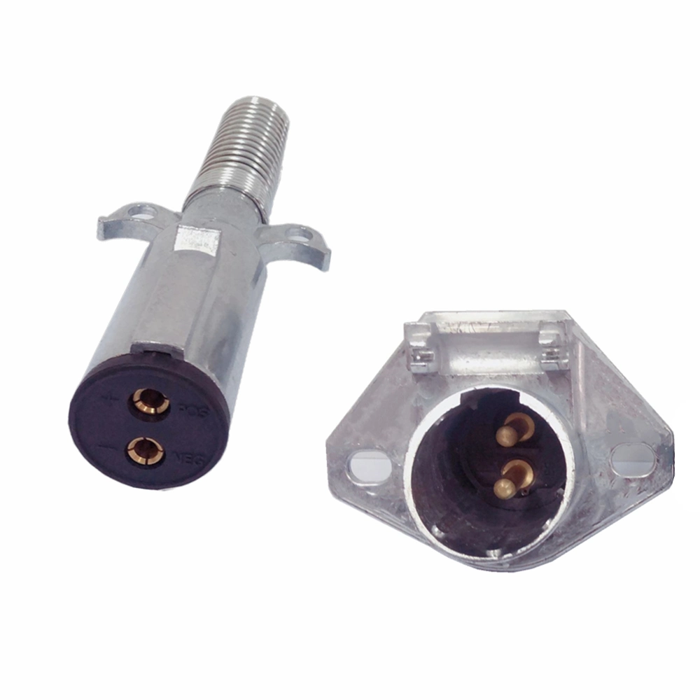 piezas de repuesto de la fábrica China Pin SAE 2/ trailer de Metal de 7 polos conector Plug/ Tráiler Tráiler partes