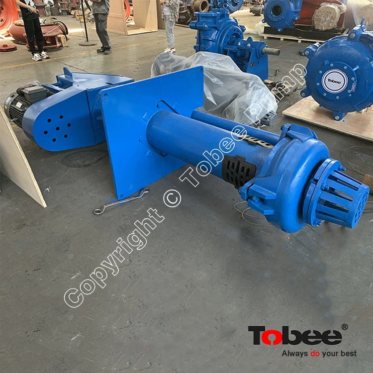 Tobee High Efficiency Vertical Centrifugal Submerged Slurry Pump for Industrial Mine