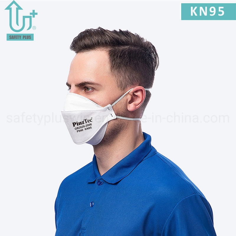 ISO Approved Fish Shape Folding Mask Mascara FFP2 5 Ply Light and Breathable Respirator for Adults