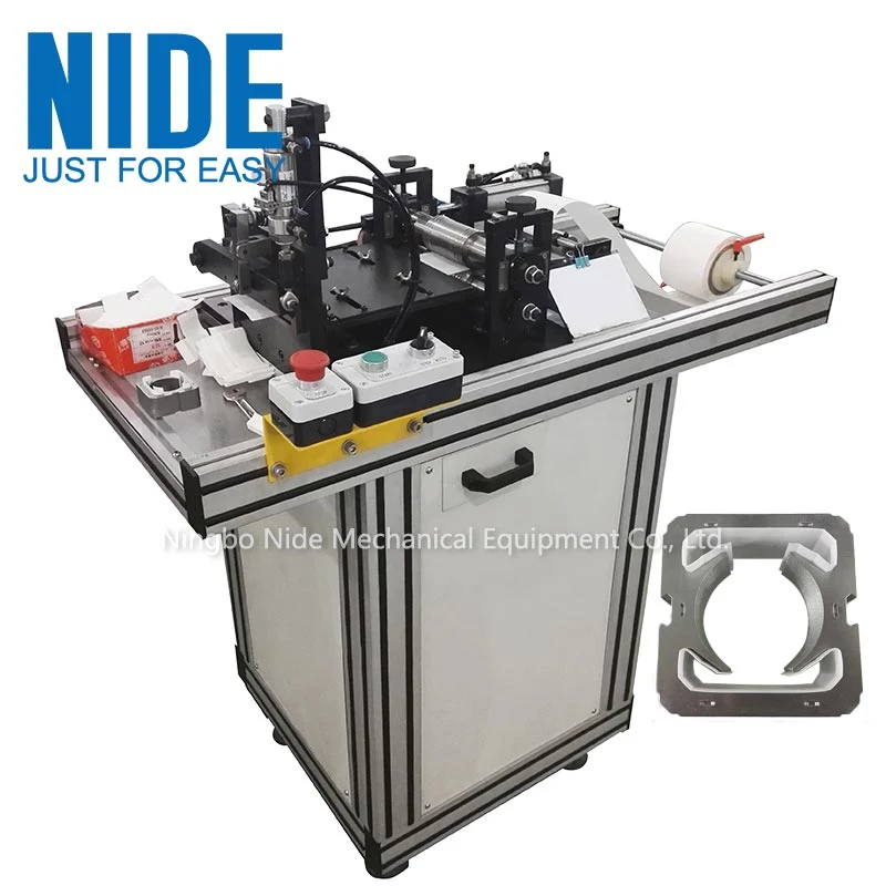 Automatic Mixer Motor Stator Insulation Paper Shaping and Cutting Machine for 2 Pole Stators