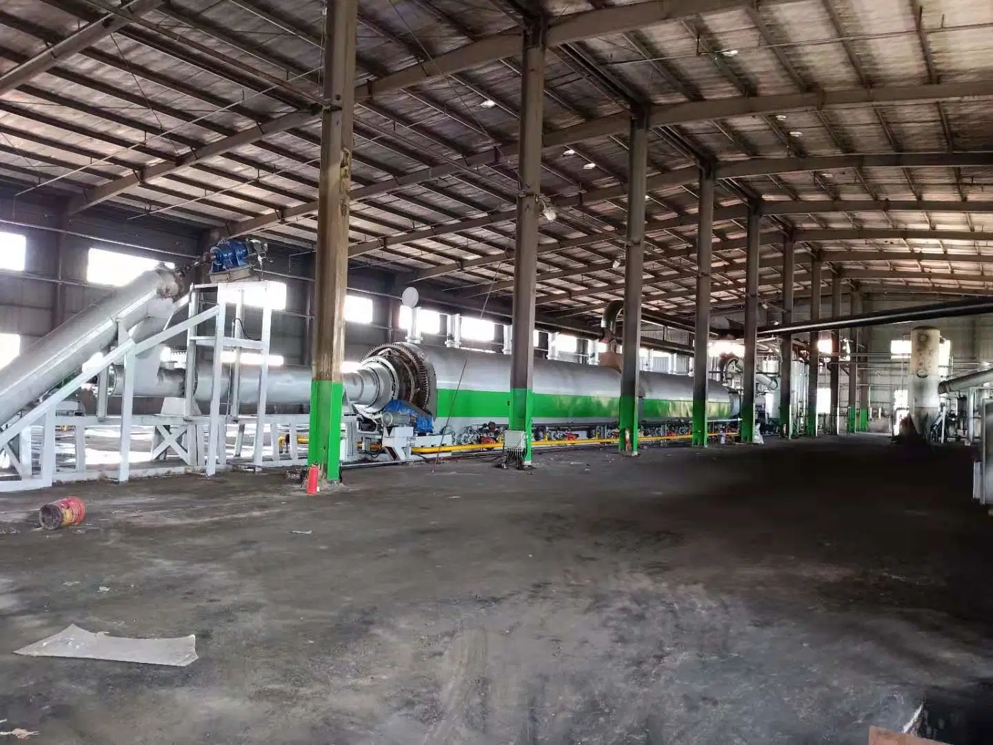 Fully Continuous Pyrolysis Project Equipment System of Tyre Scraps