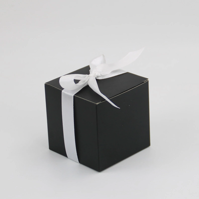 Christmas Candy Gift Box with Ribbon, Original Factory Wholesale/Supplier Affordable Price Paper Packaging Gift Box