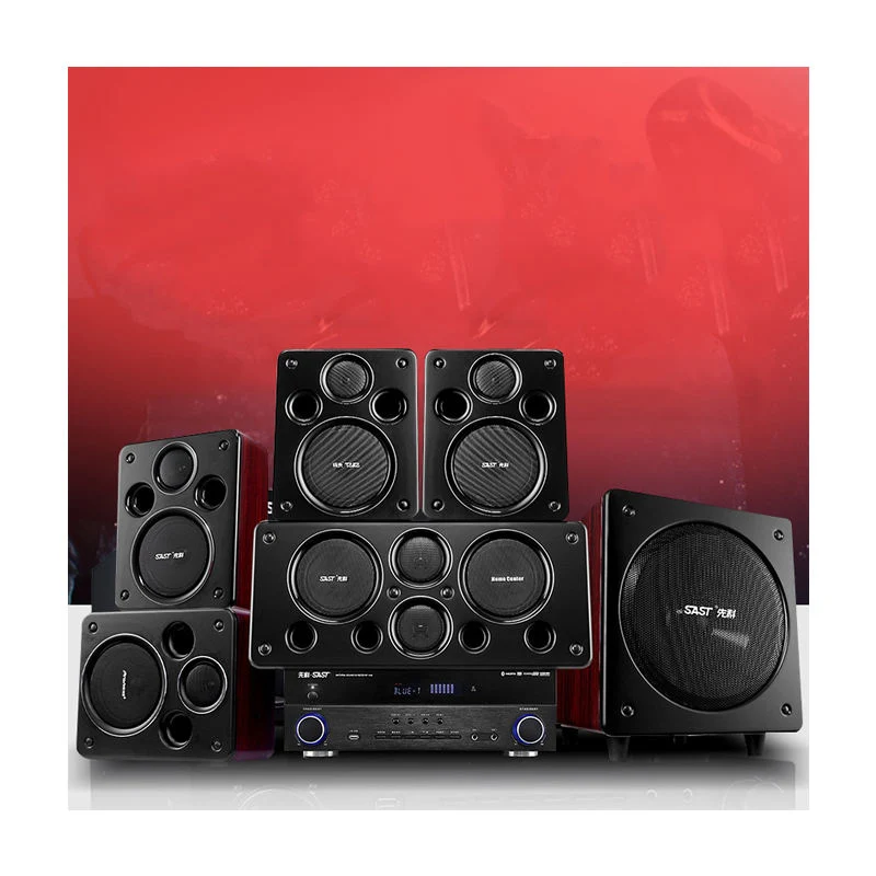 Home Theater 5.1 Audio Set Villa Private Audio Amplifier Speaker