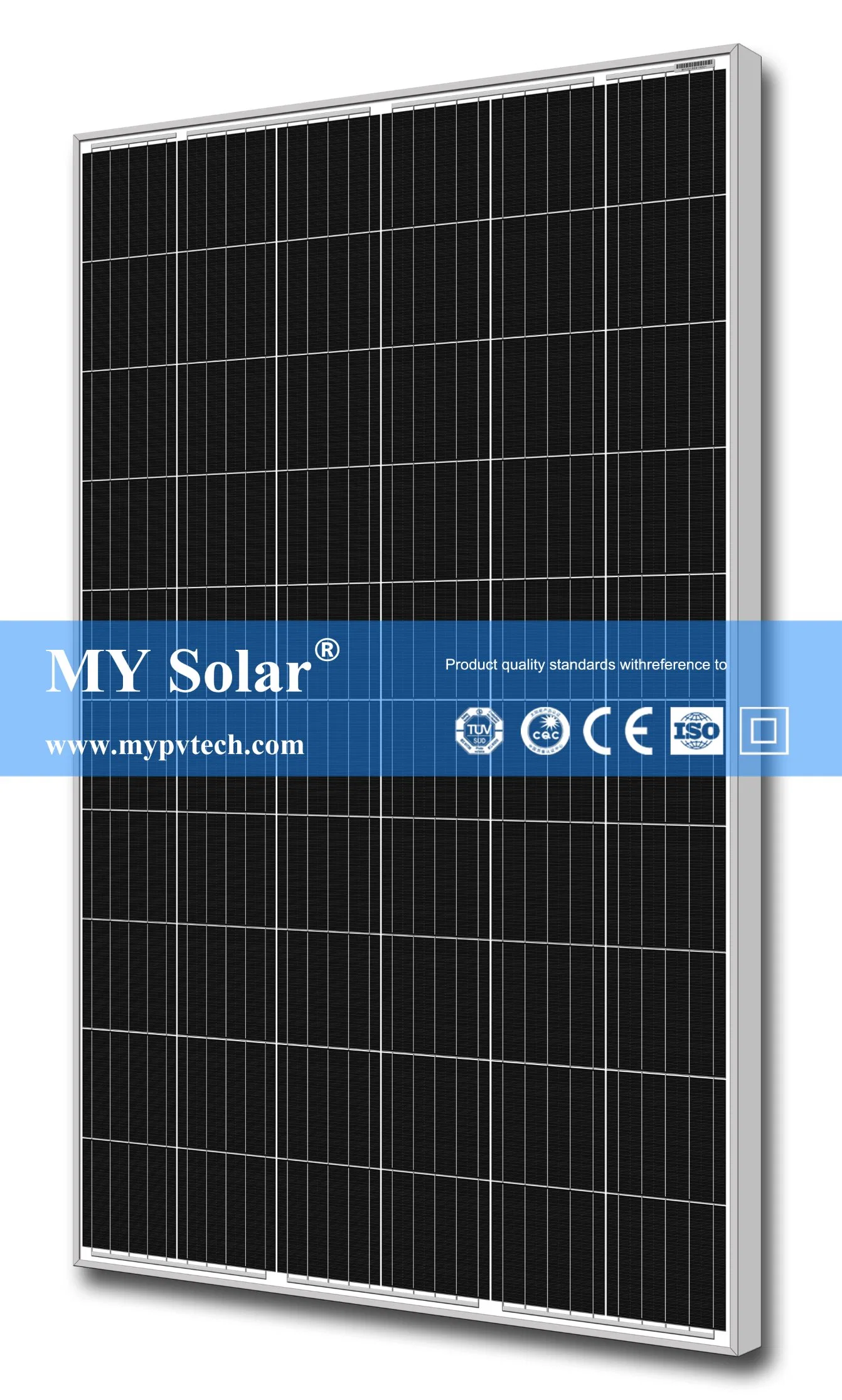 Precio más bajo de alta eficiencia al aire libre en la azotea de 320W de las células solares mono