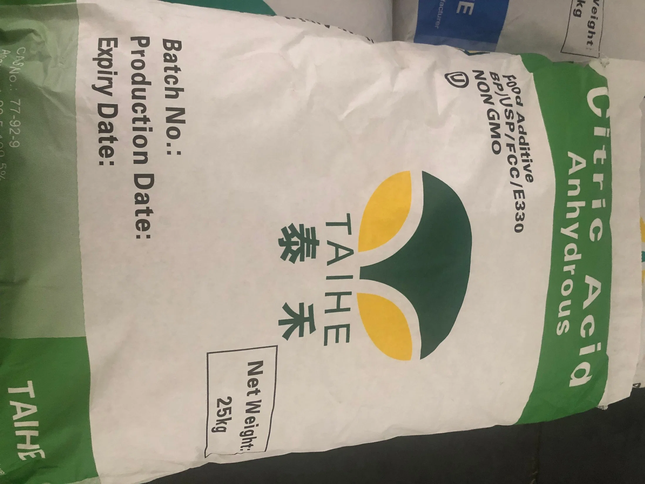 Top Quality Monohydrate Citric Acid Powder/Food Citric Acid Anhydrous Powder