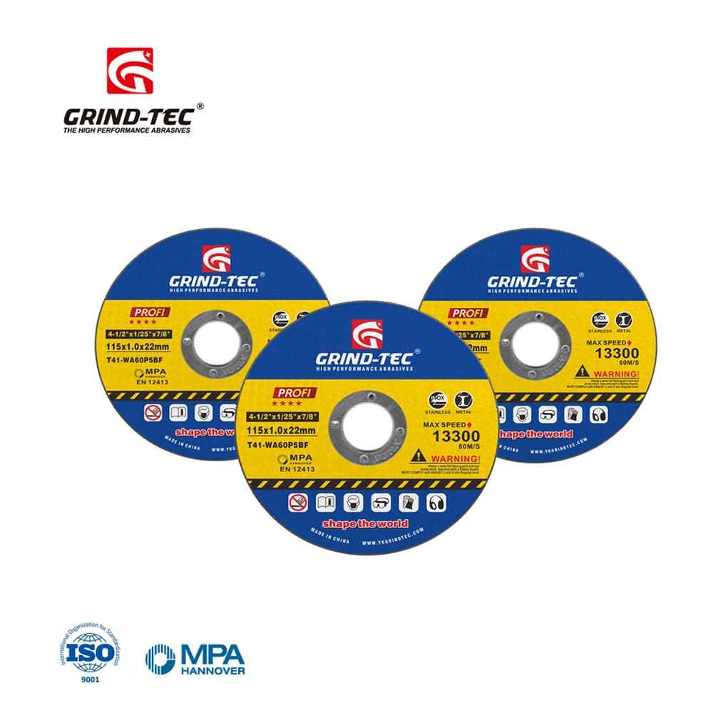 Hardware Tool 4.5" 115X1X22mm Abrasive Disc Metal and Stainless Cutting Wheel
