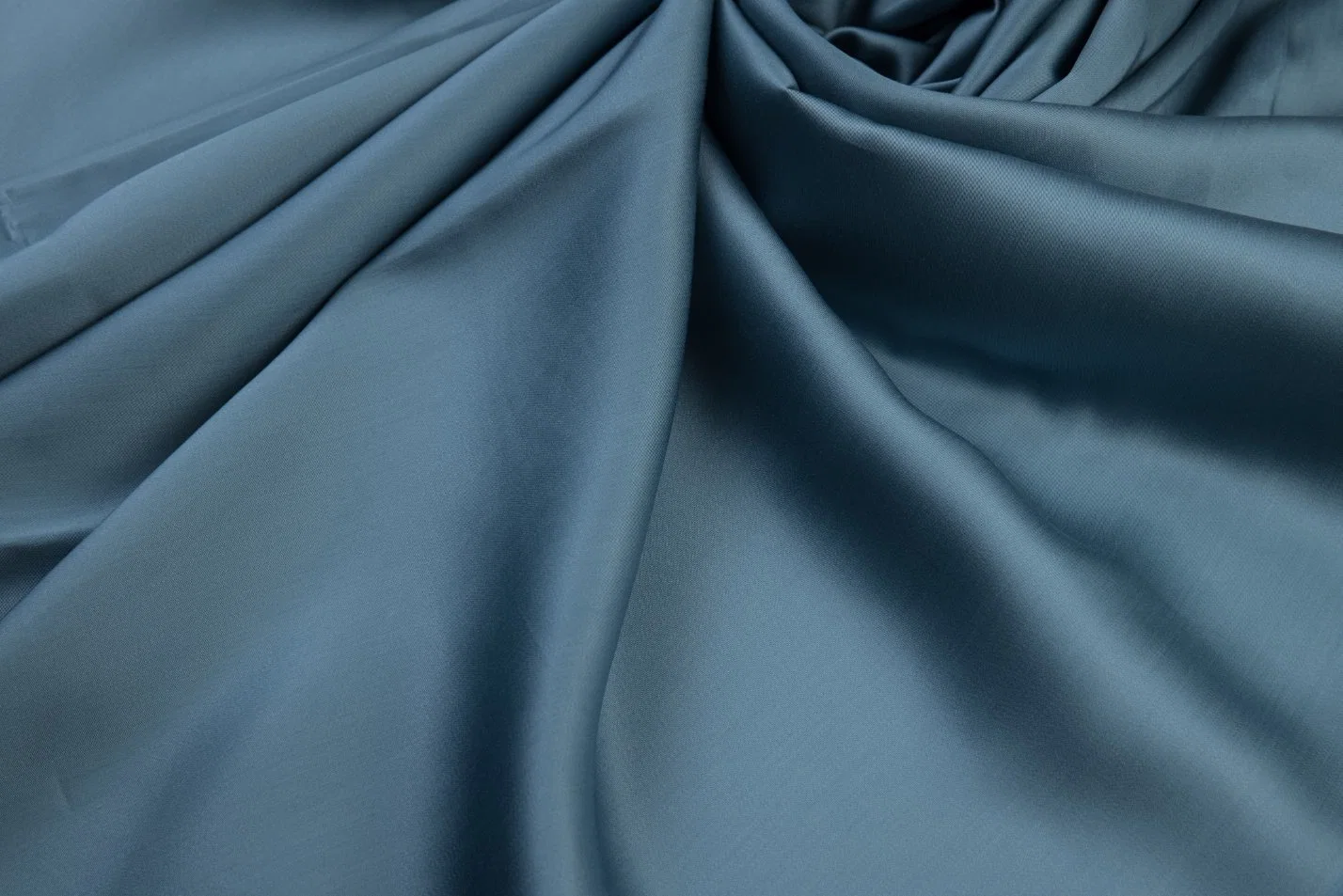 La alta calidad de hilados de algodón 100s Two-Ply 500tc satén satinado Mercerized teñida sólido tejido de hoja de cama Ropa de cama de textil hogar